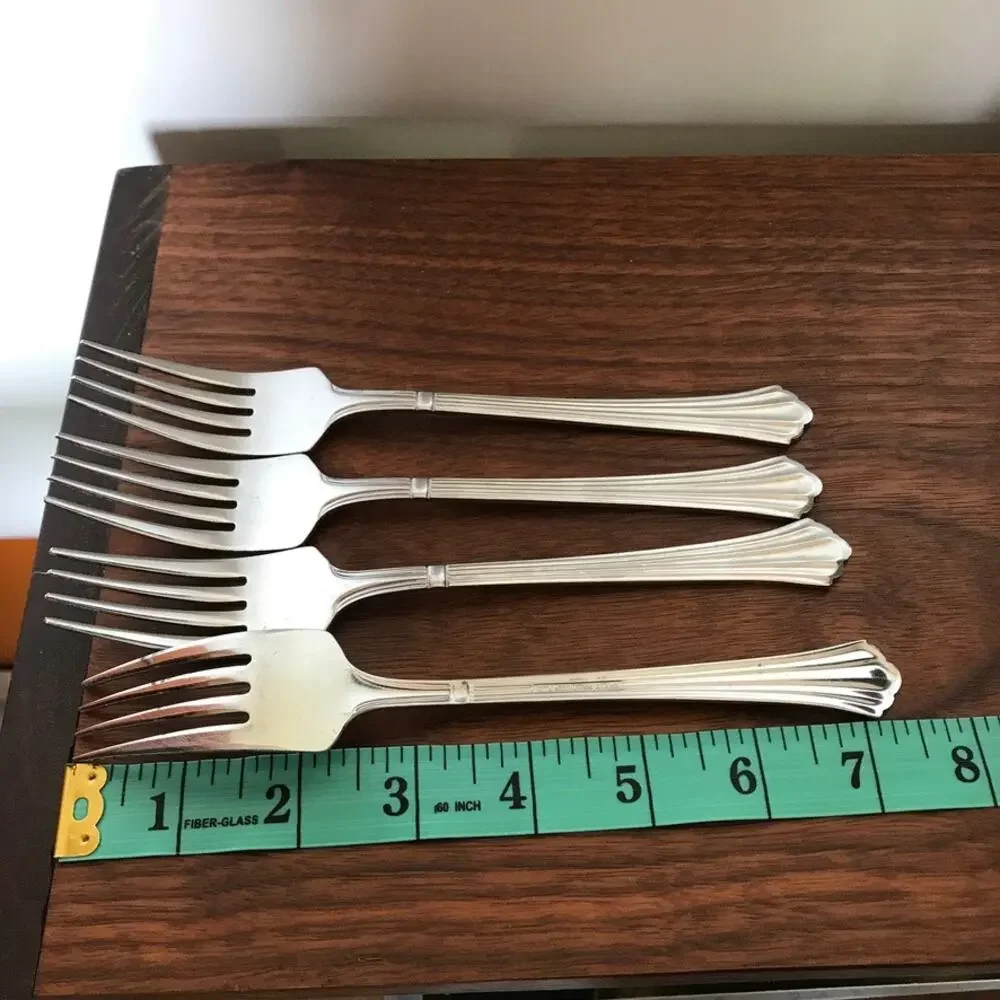 Estia DORIAN stainless ribbed glossy flatware bundle (15 pieces)